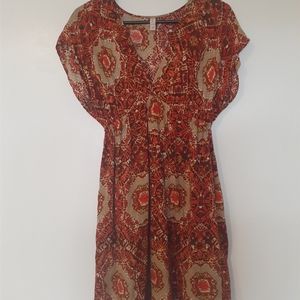 Colorful Bold pattern dress